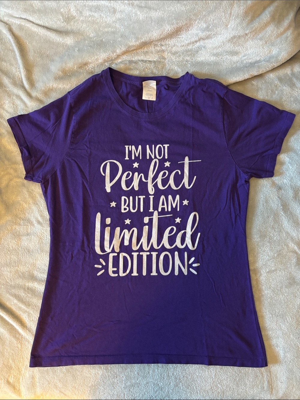 Limited Edition Graphic Tee - Purple Women’s Top